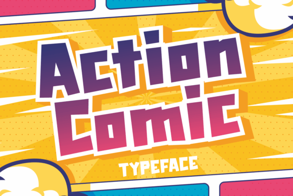 Action Comic Font