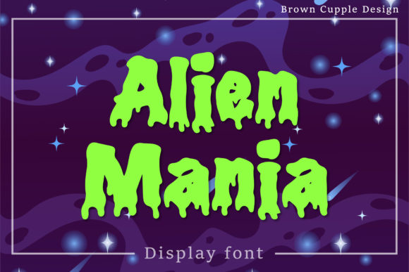 Alien Mania: A Bold Font for Digital Campaigns