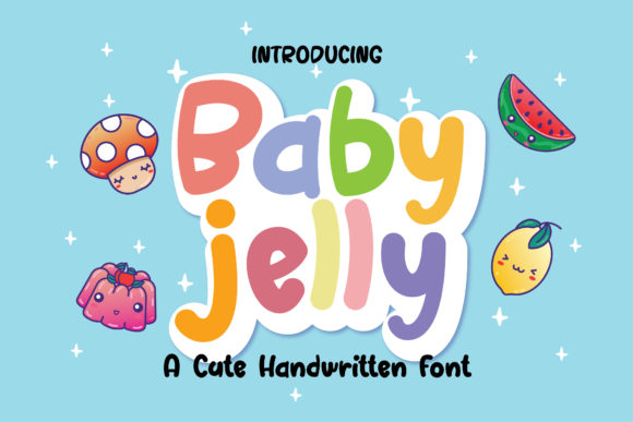 Baby Jelly Font for Creative Campaigns