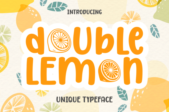 Double Lemon Font for Creative Makers