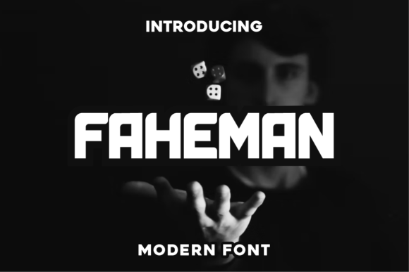 Faheman Font for Bold Web Design