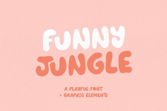 Funny Jungle Font for Playful Web Design
