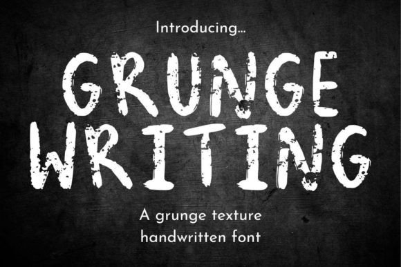 Grunge Writing Font