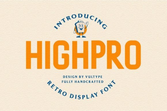 Highpro Font for Bold Campaigns