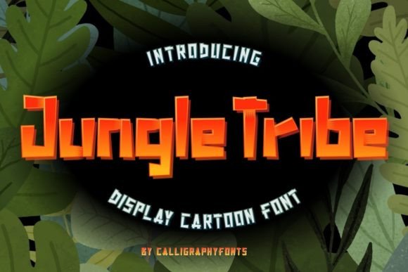 Jungle Tribe Font for Creative Design