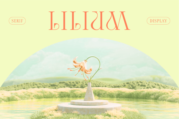 Lilium Font: Elegant Display Type