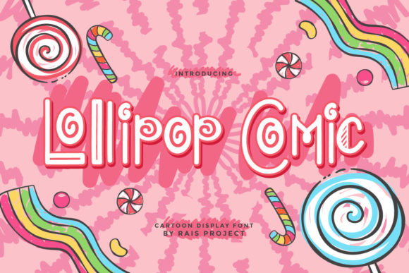 Lollipop Comic Font for Creative Brands