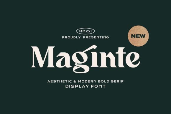 Maginte Font for Modern Design