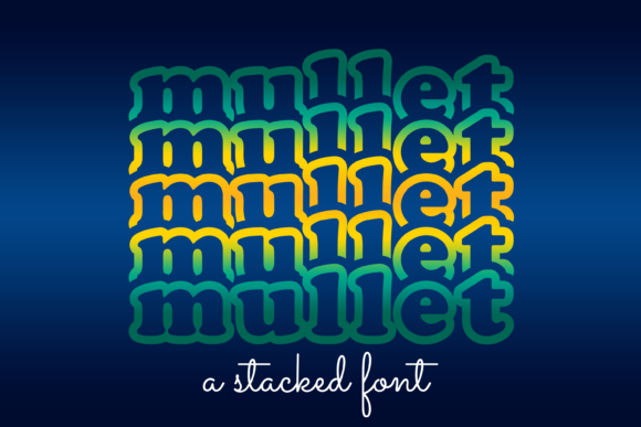 Mullet Font for Business Branding