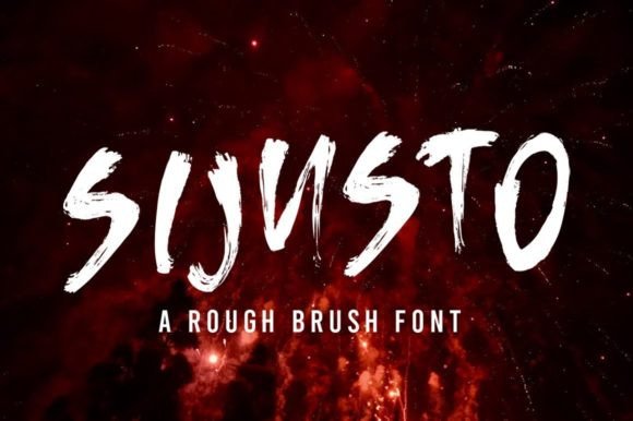 Sijusto: A Bold Display Font