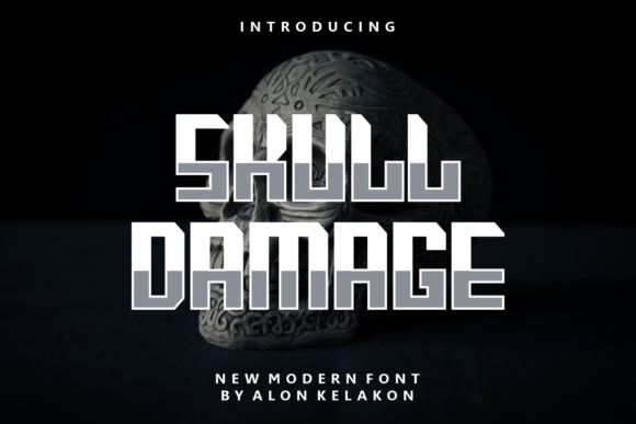 Skull Damage Font Review