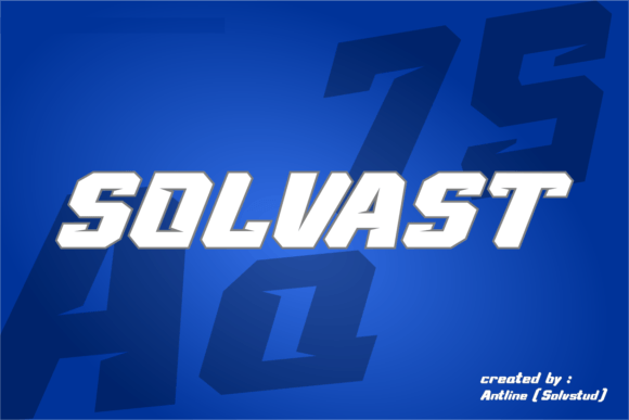 Solvast: A Bold Font for Business
