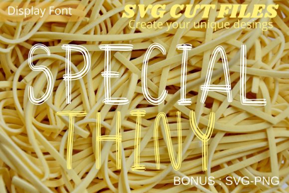 Special Thiny Font for Creative Campaigns