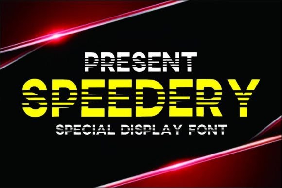 Speedery: A Font for Bold Branding