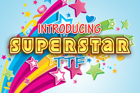 Superstar Font for Web Design