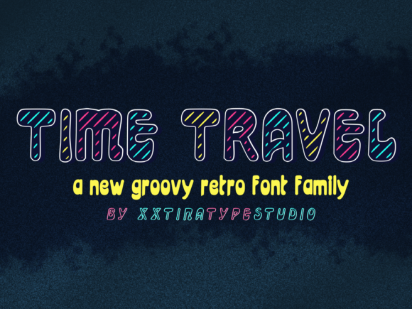 Time Travel Font for Bold Campaigns