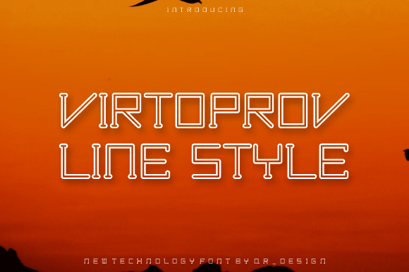Virtoprov Line Font Review