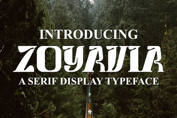Zoyavia Font: Stylish Display for Campaigns
